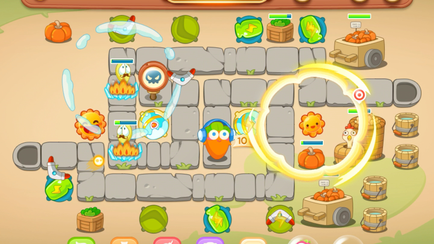 活动作品保卫萝卜3集市篇第23关通关攻略