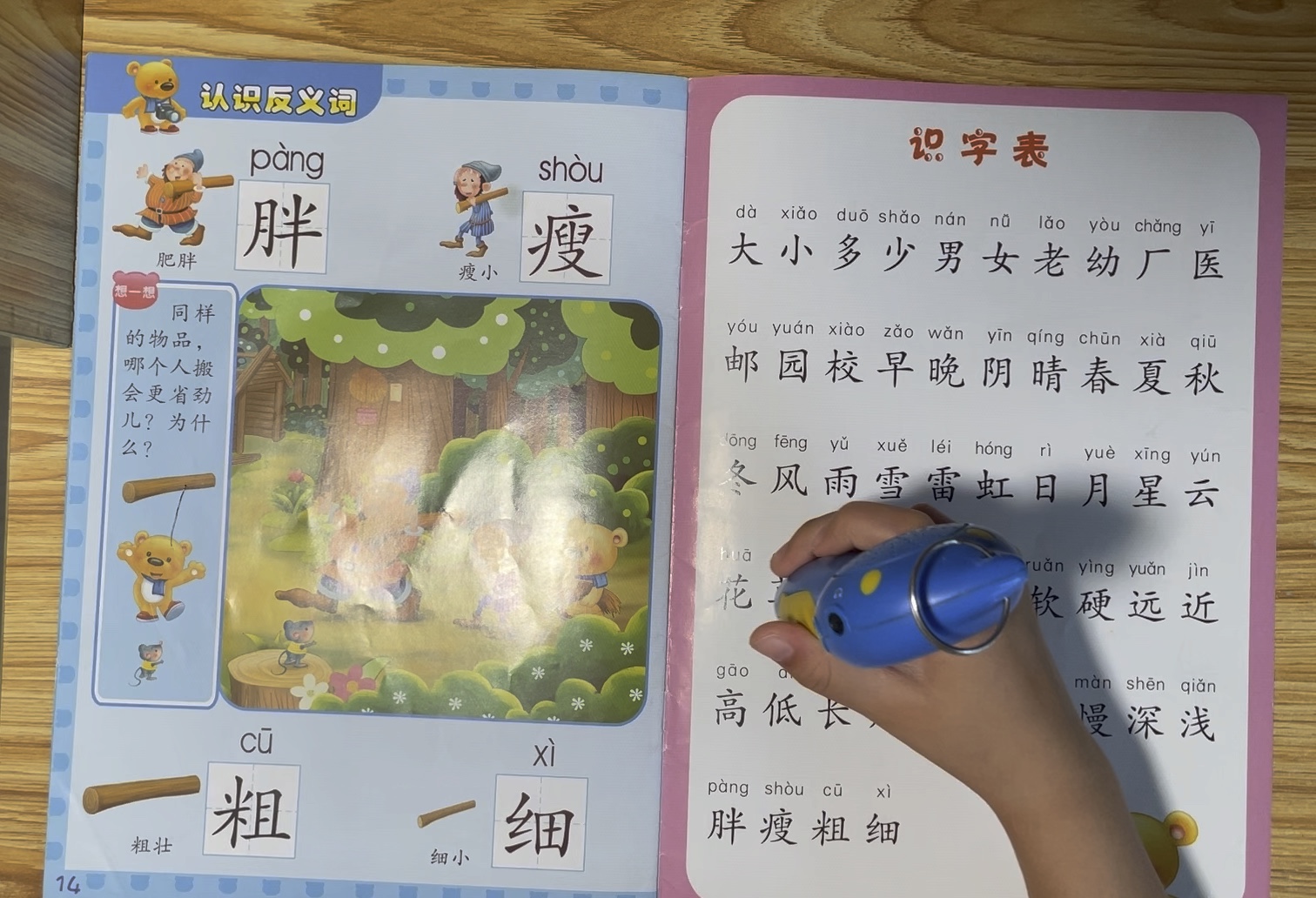 洪恩点读笔《识字:反义词》