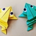 一张纸教你折个跳的很远的小青蛙，折法非常简单，手工折纸