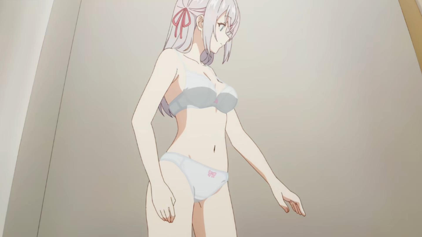 闷骚的艾莉同学身材还真是好