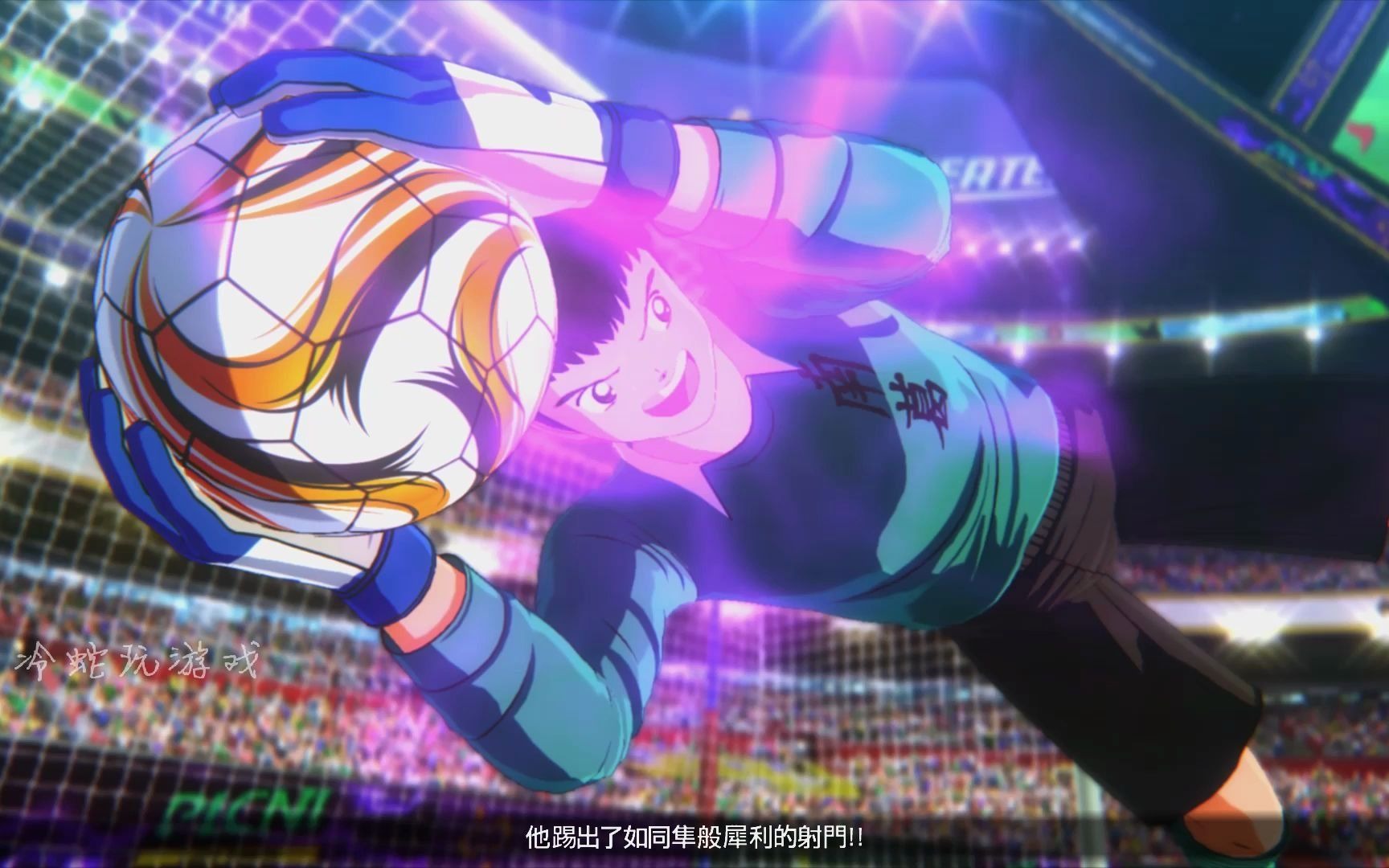 足球小将:打不过电脑那就看看电脑的射门技能吧