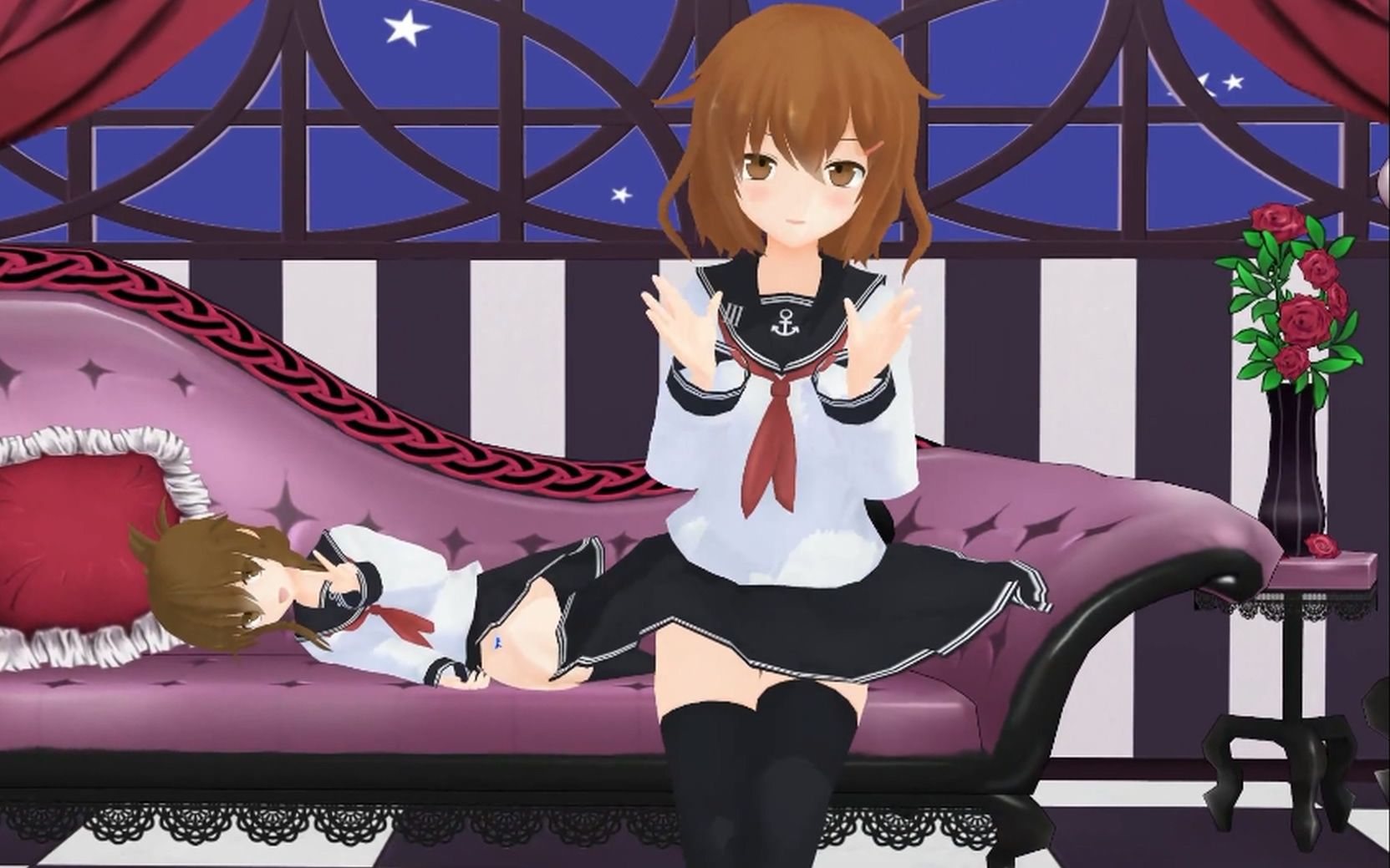 【mmd舰c】miracle paint【雷电】