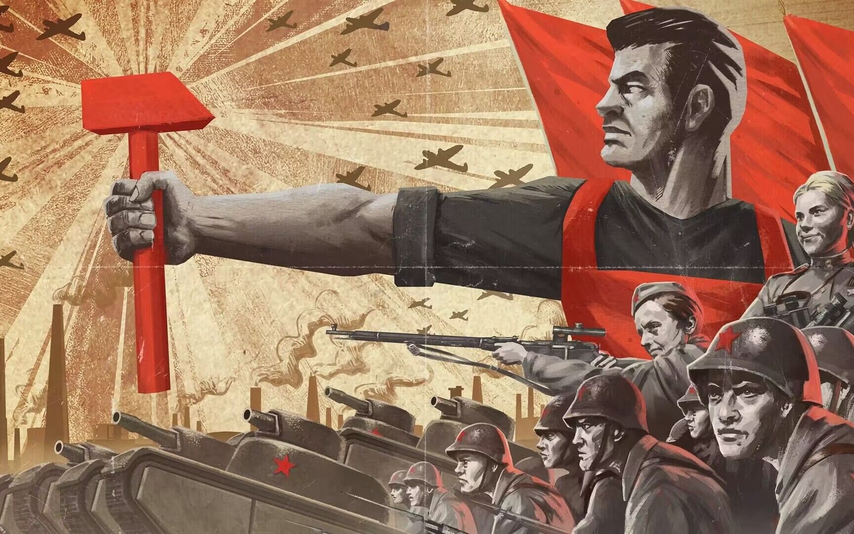 钢铁雄心4杂谈向苏联中线01-结束一切惊喜的惊喜