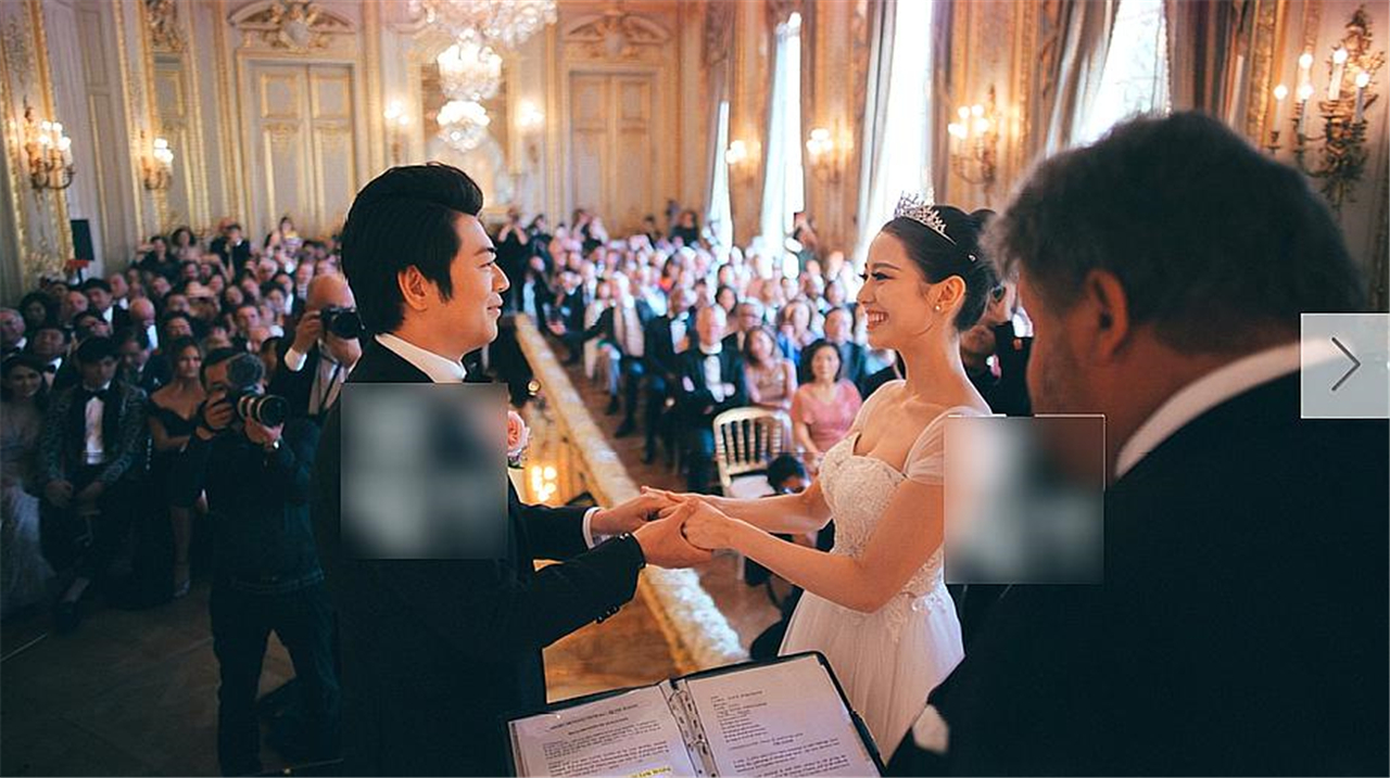 郎朗婚礼现场:新娘新郎中国婚服超喜庆,周杰伦昆凌有点喧宾夺主