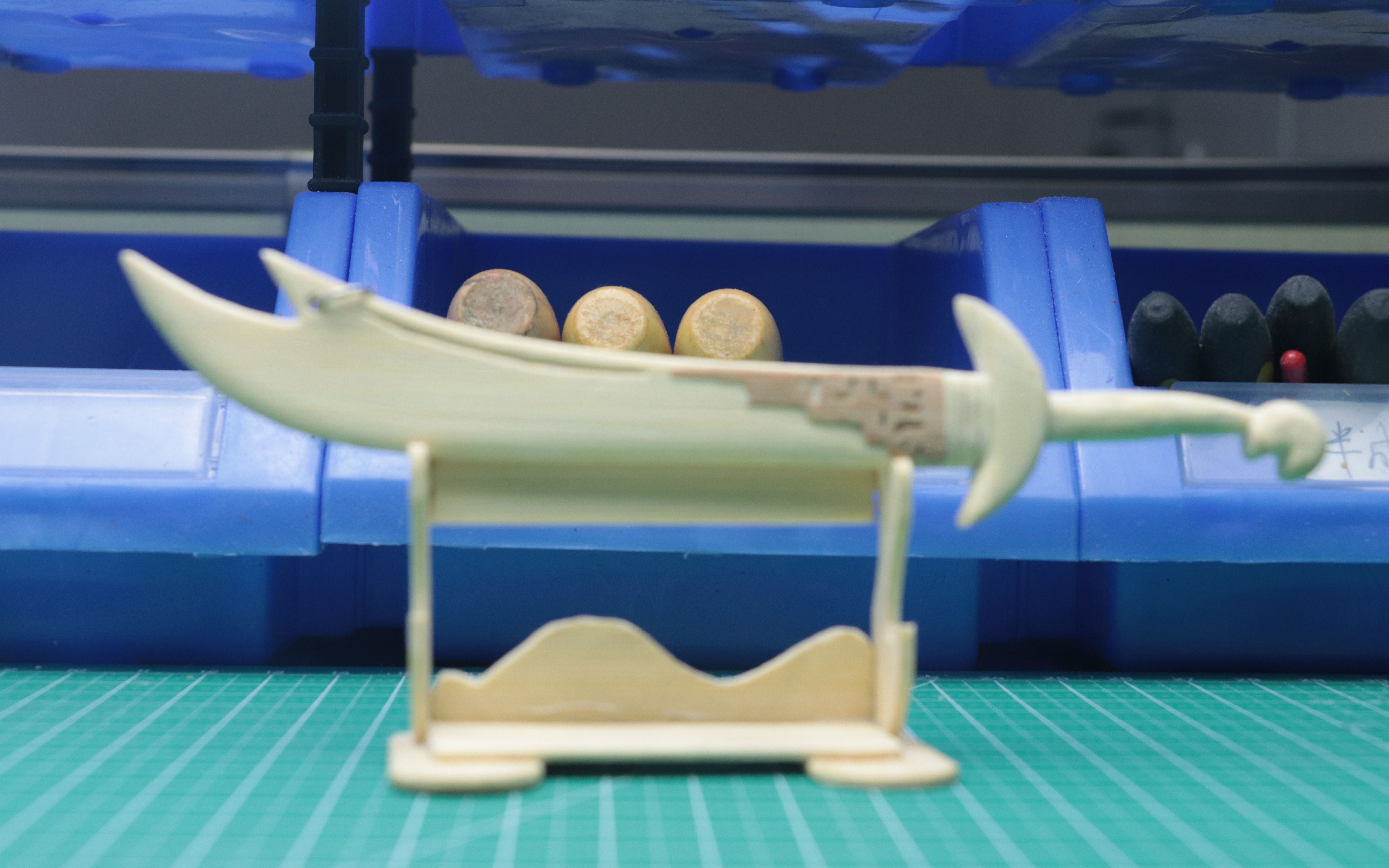 用雪糕棍来制作雪饮狂刀,成也风云败也风云!_哔哩哔哩_bilibili