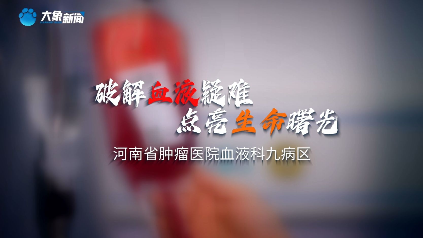 破壁血液疑难 点亮生命曙光 | 河南省肿瘤医院血液科九病区