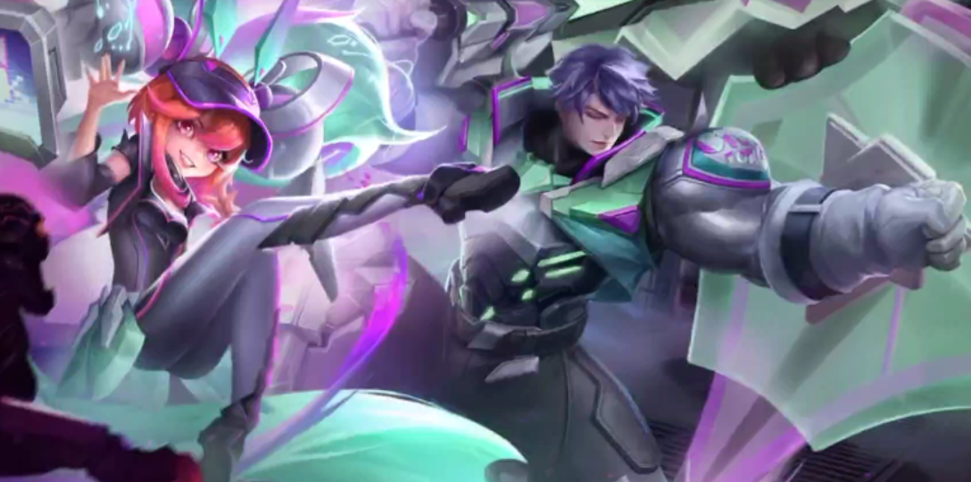 亚瑟心灵战警 安琪拉心灵骇客星元皮肤骇客兔攻