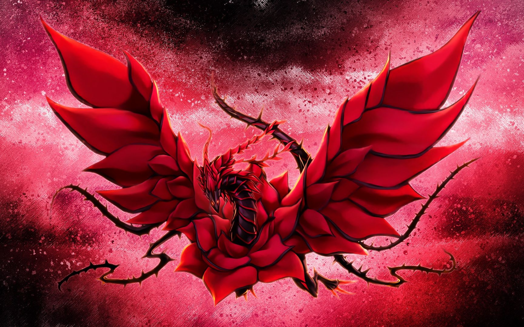 【游戏王花龙hr】漆黑的花朵,绽放吧!