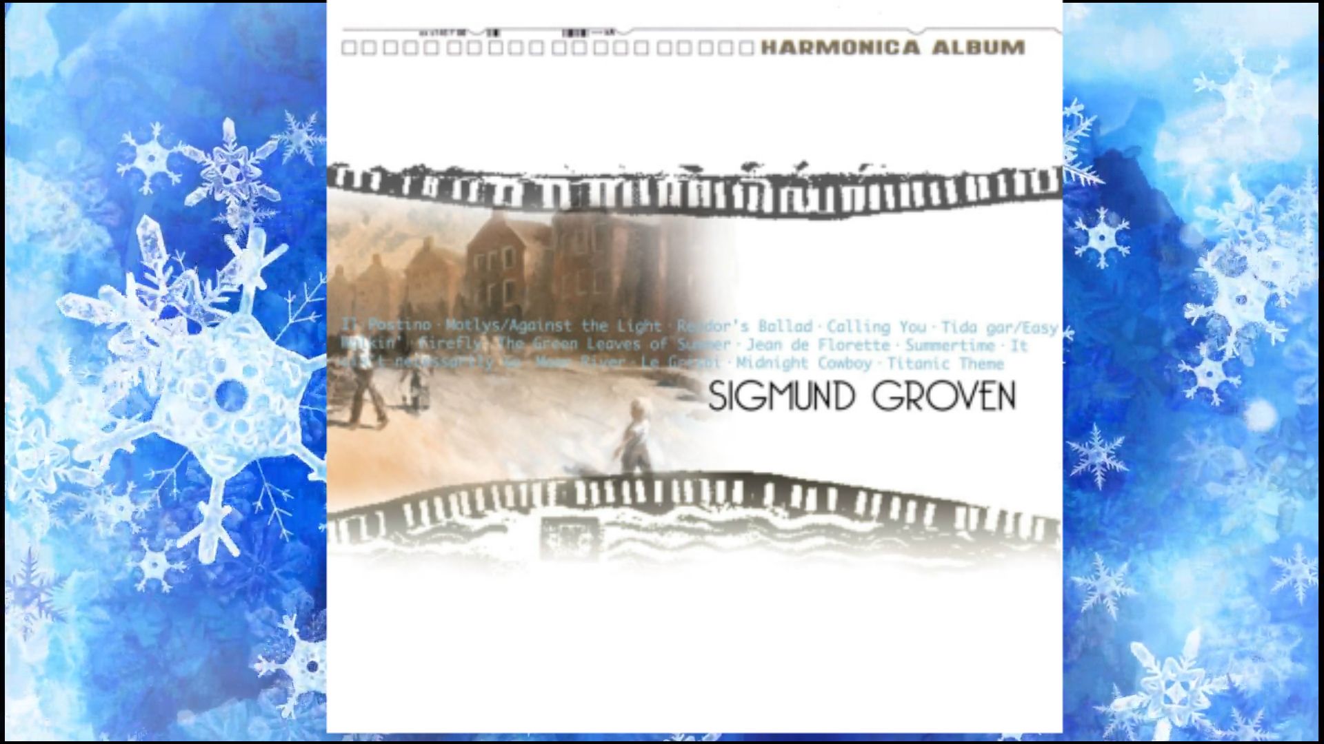 2001年挪威国宝级口琴大师西格蒙.葛洛文Sigmund Groven《Harmonica Album》专辑.II Postion.Calling You哔哩哔哩bilibili