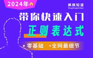 Download Video: 带你快速入门正则表达式