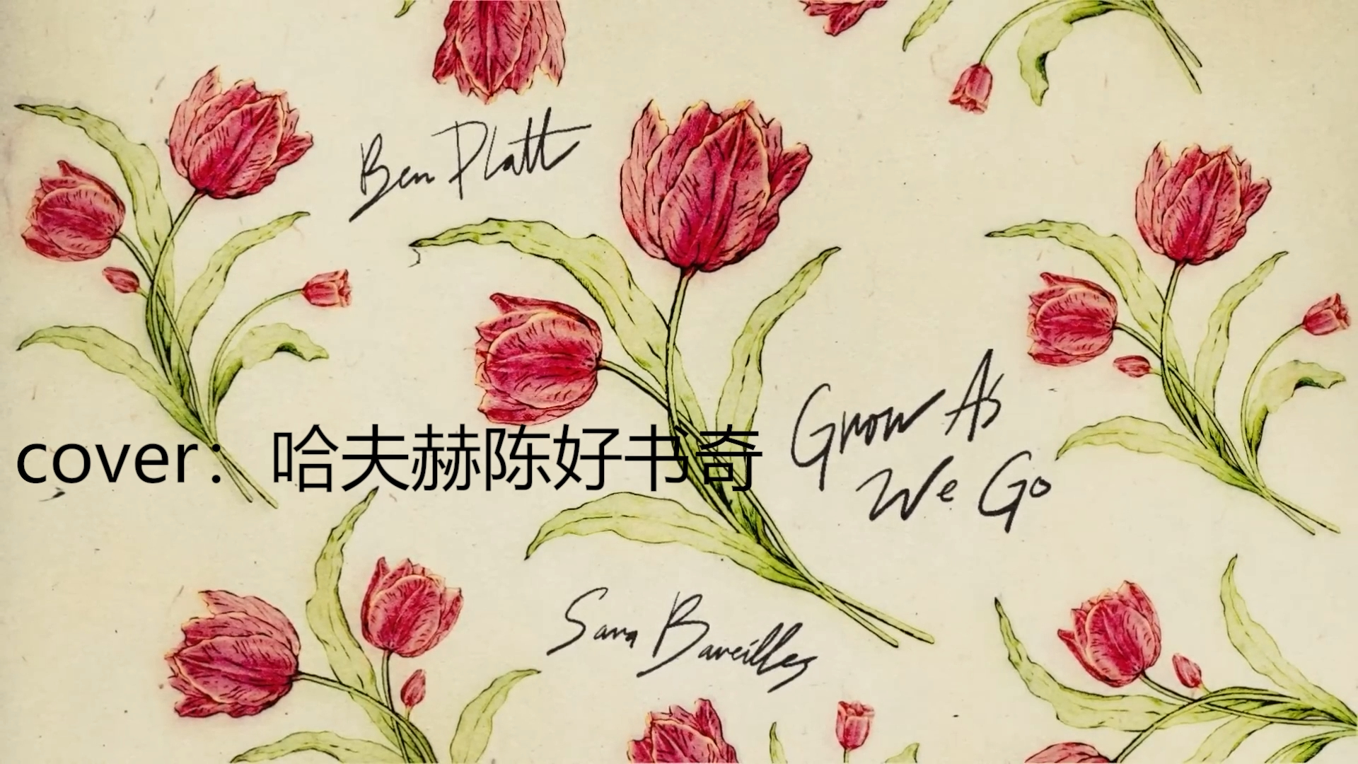 [图]Grow As We Go —— Ben Platt 男声翻唱