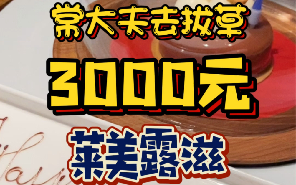 上海中心68层花3000多吃的米其林传奇法餐味道怎么样⁉️哔哩哔哩bilibili