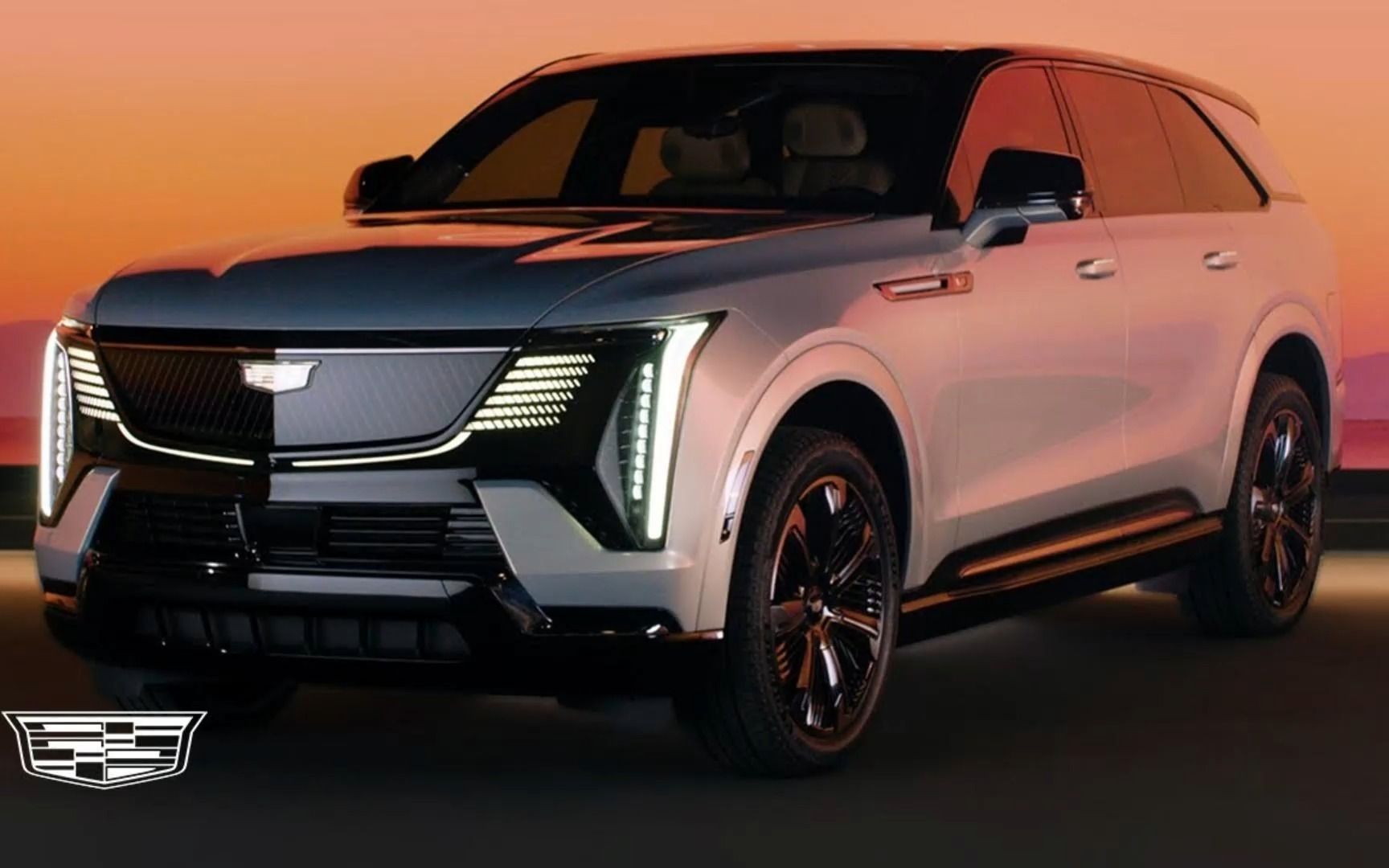 锁定对手仰望u8,凯迪拉克纯电大型suv 2024款凯雷德iq