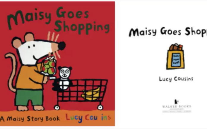 [图]送给小小朋友的睡前绘本—Maisy Goes Shopping小鼠波波去购物