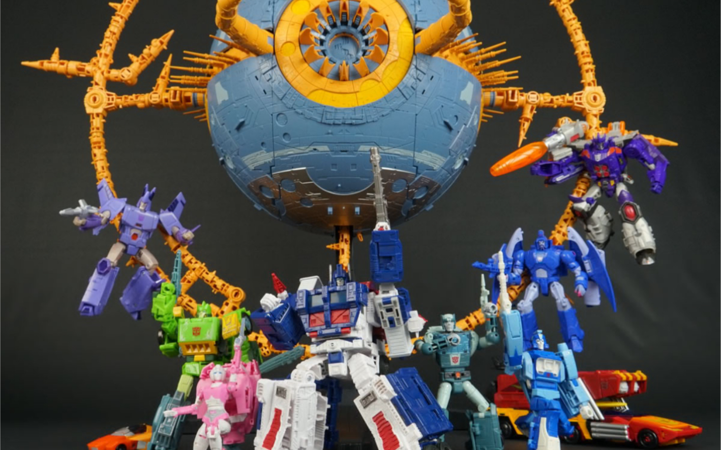 变形金刚 宇宙大帝 星球形态 实物展示 [wfc 决战塞伯坦 三部曲 has
