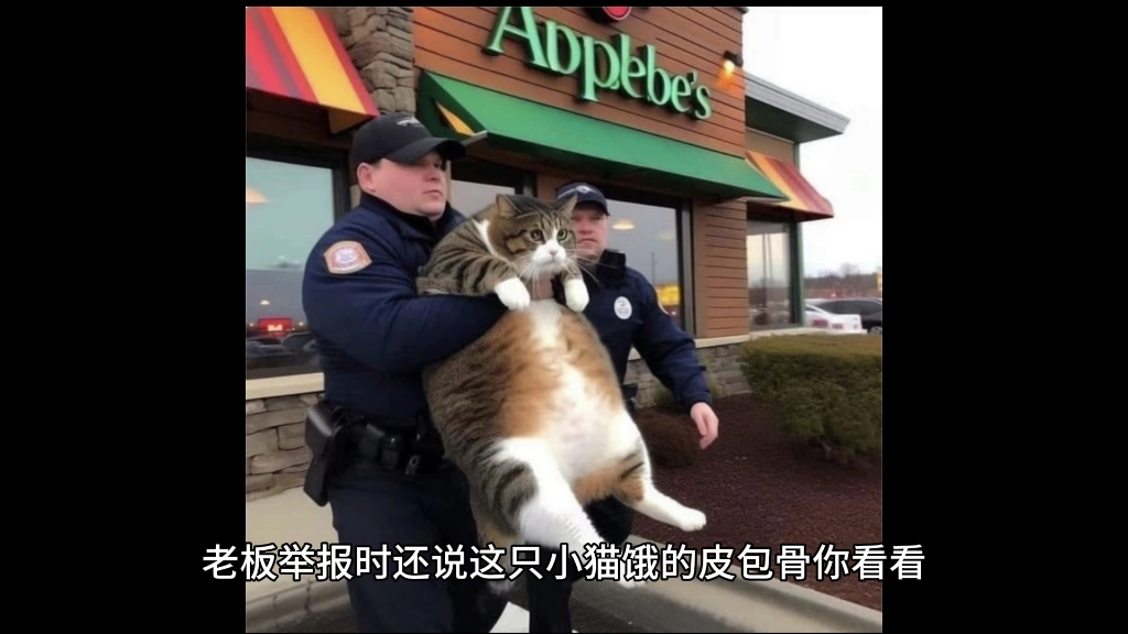 大肥猫吃霸王餐