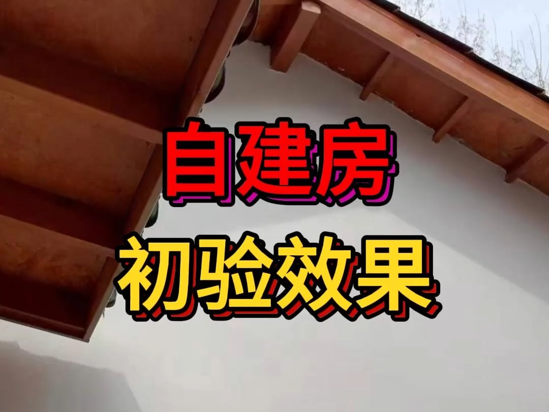 自建房主体验收哔哩哔哩bilibili