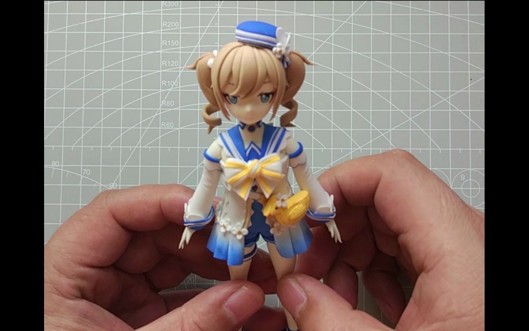 超轻粘土简单攻略之一款芭芭拉的马尾做法