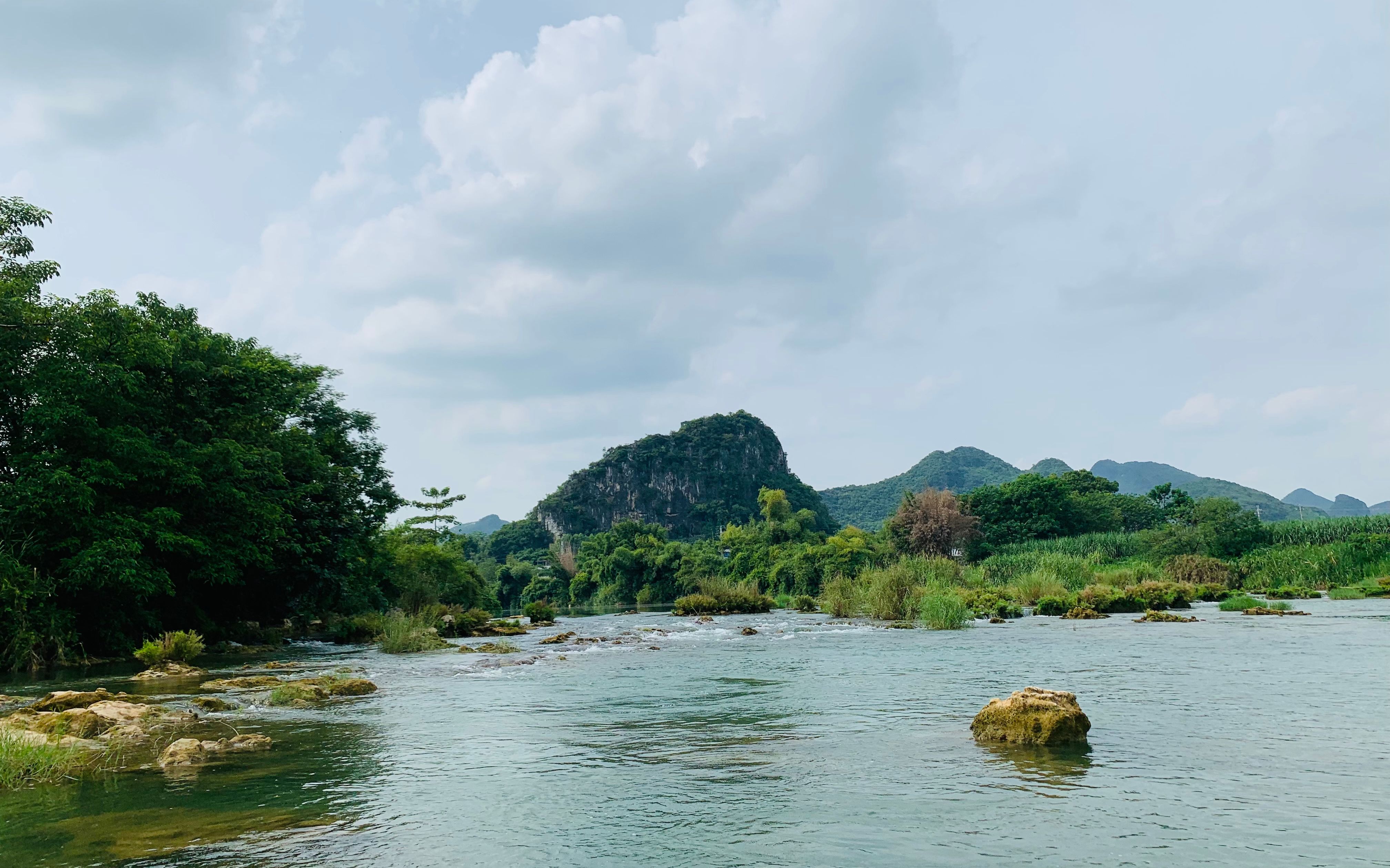 广西来宾市清水河撸大马口_哔哩哔哩_bilibili