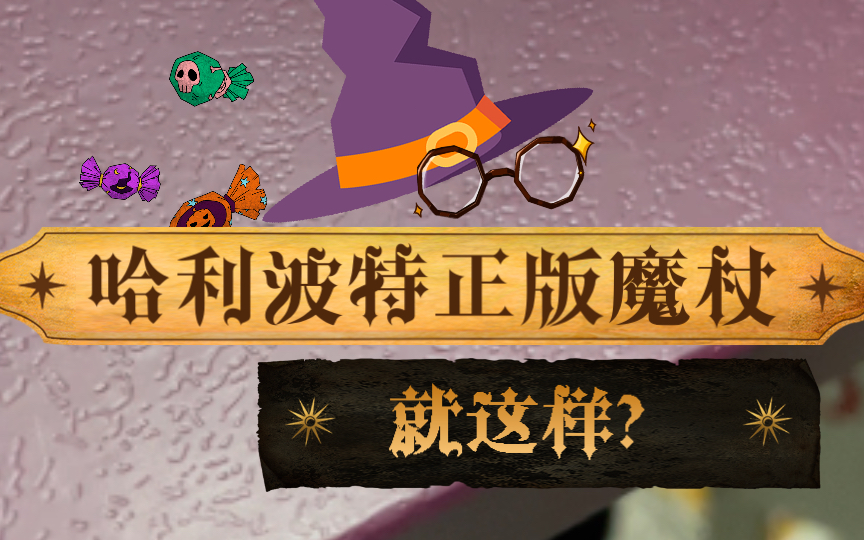 哈利波特正版魔杖神似筷子?你猜它卖多少钱哔哩哔哩bilibili