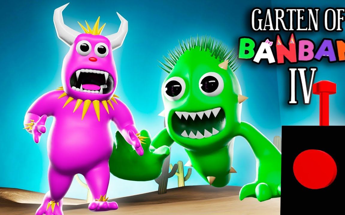 garten of banban 4 - meeting with purps and nasty nack (gameplay