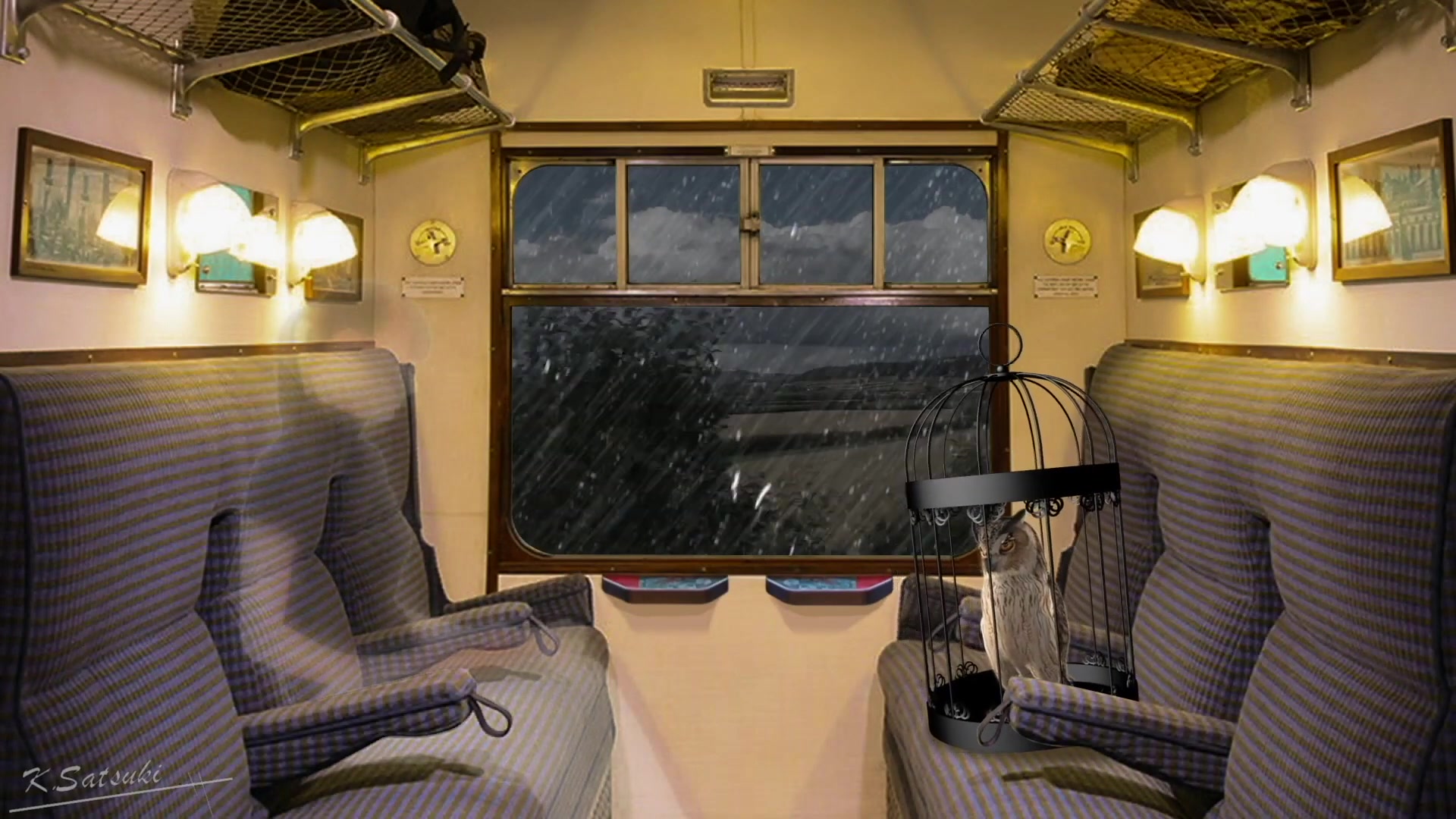 霍格沃茨火车内部图片