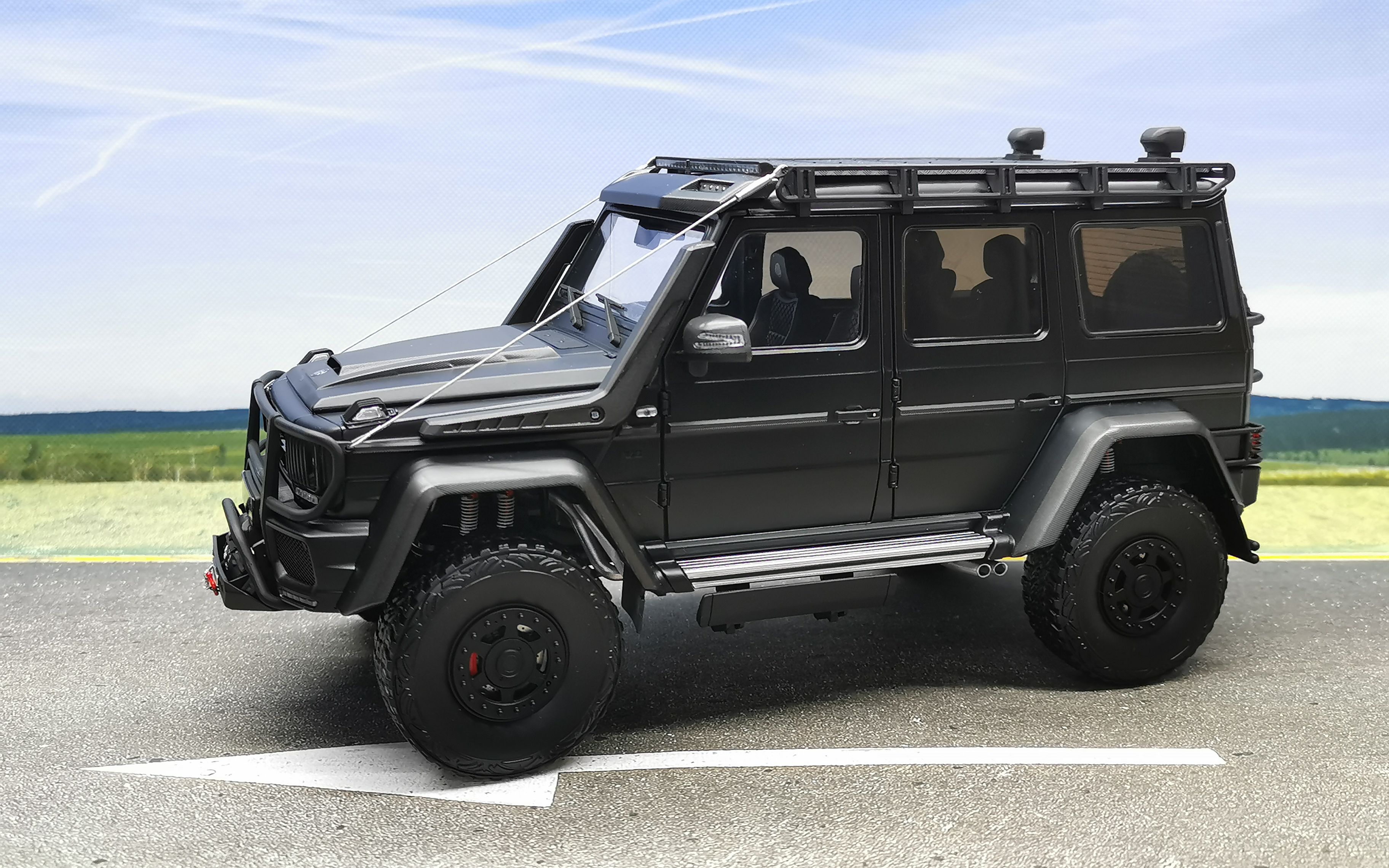 车模第49期almostrealbrabus550adventure4x405ar巴博斯探险版g550