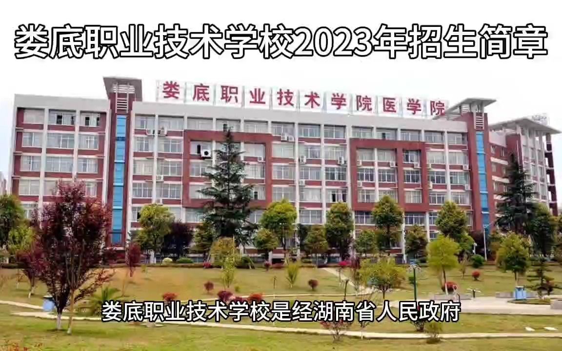 娄底职业学校2023年招生简章哔哩哔哩bilibili