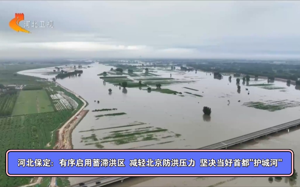 河北保定:有序启用蓄滞洪区 减轻北京防洪压力 坚决当好首都"护城河"哔哩哔哩bilibili