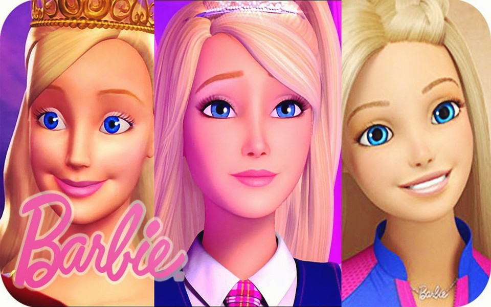 【童年回忆】4分钟看完芭比2001-2017年的人物变化!