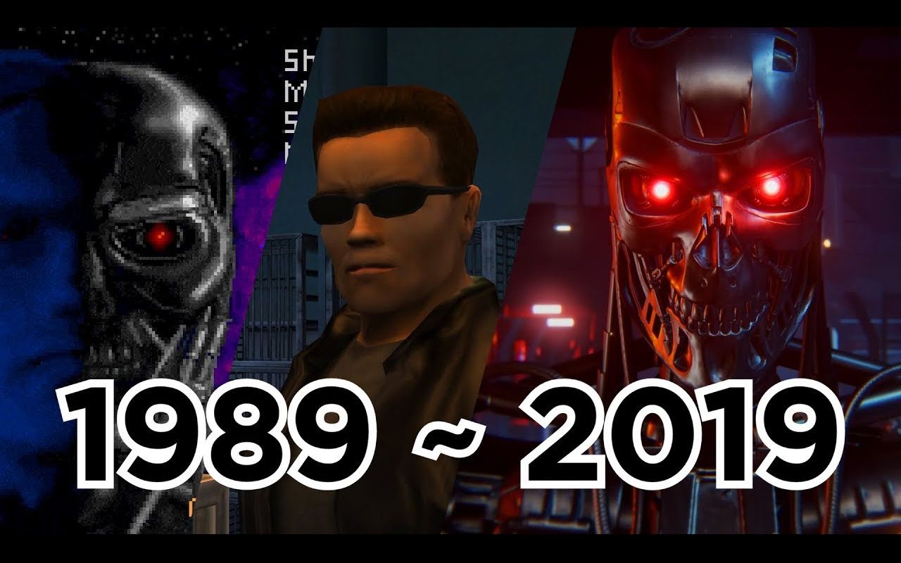 [图]【进化史】终结者相关游戏 Terminator 32 Games 1989 - 2019