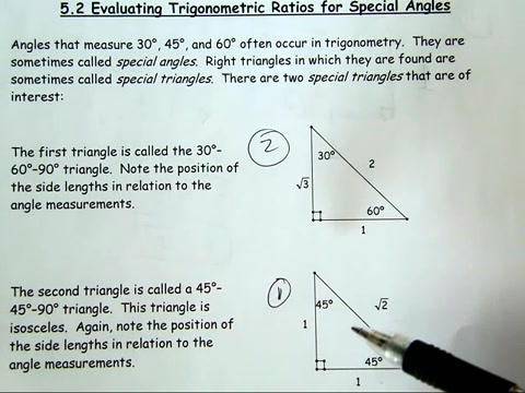 [图]5.2 Trigonometry of Special Angles