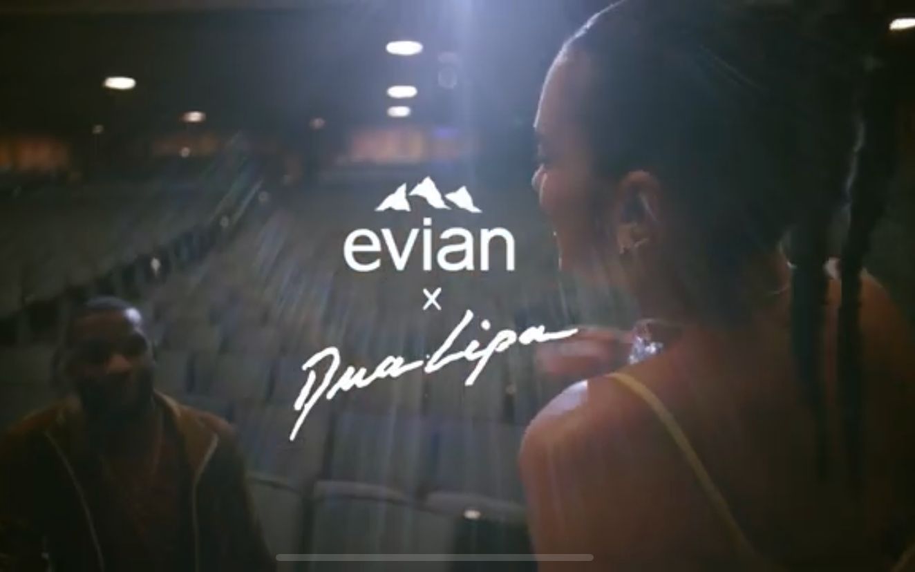 【Dua Lipa X evian】 依云矿泉水广告  Levitating cappella哔哩哔哩bilibili