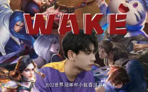 Download Video: 【南京Hero无畏】前方高燃｜一首《Wake》带你感受双冠野王的压制力｜2022世界冠军杯小组赛高光混剪