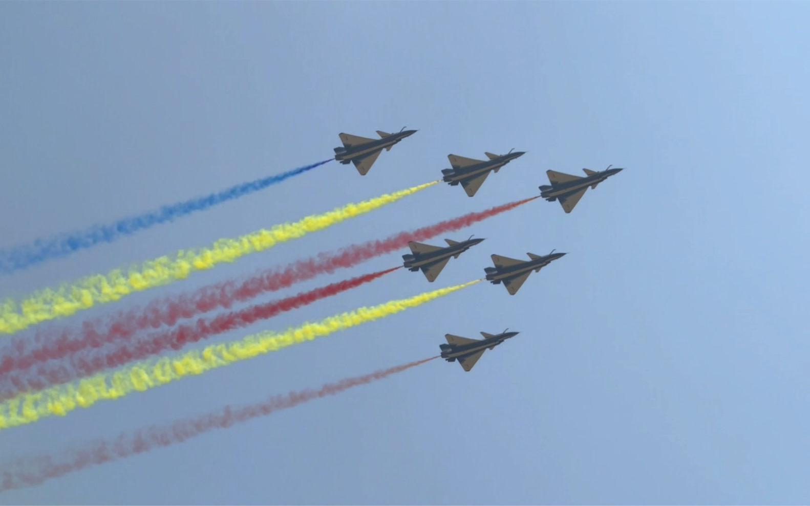 2021珠海航展八一飞行表演队精彩飞行表演合集