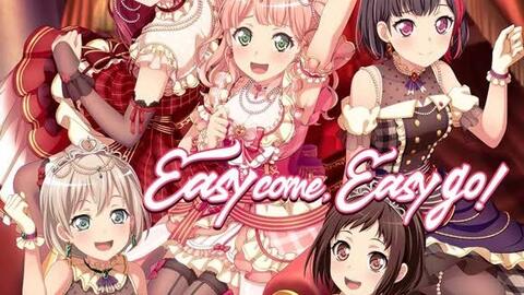 BanG Dream! バンドリ! 』Afterglow 6th单曲「Easy come, Easy go！」_