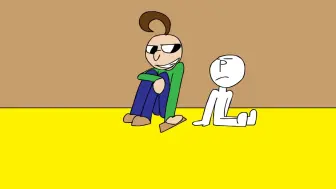 Descargar video: Baldi's Basics：Baldi遇上Player