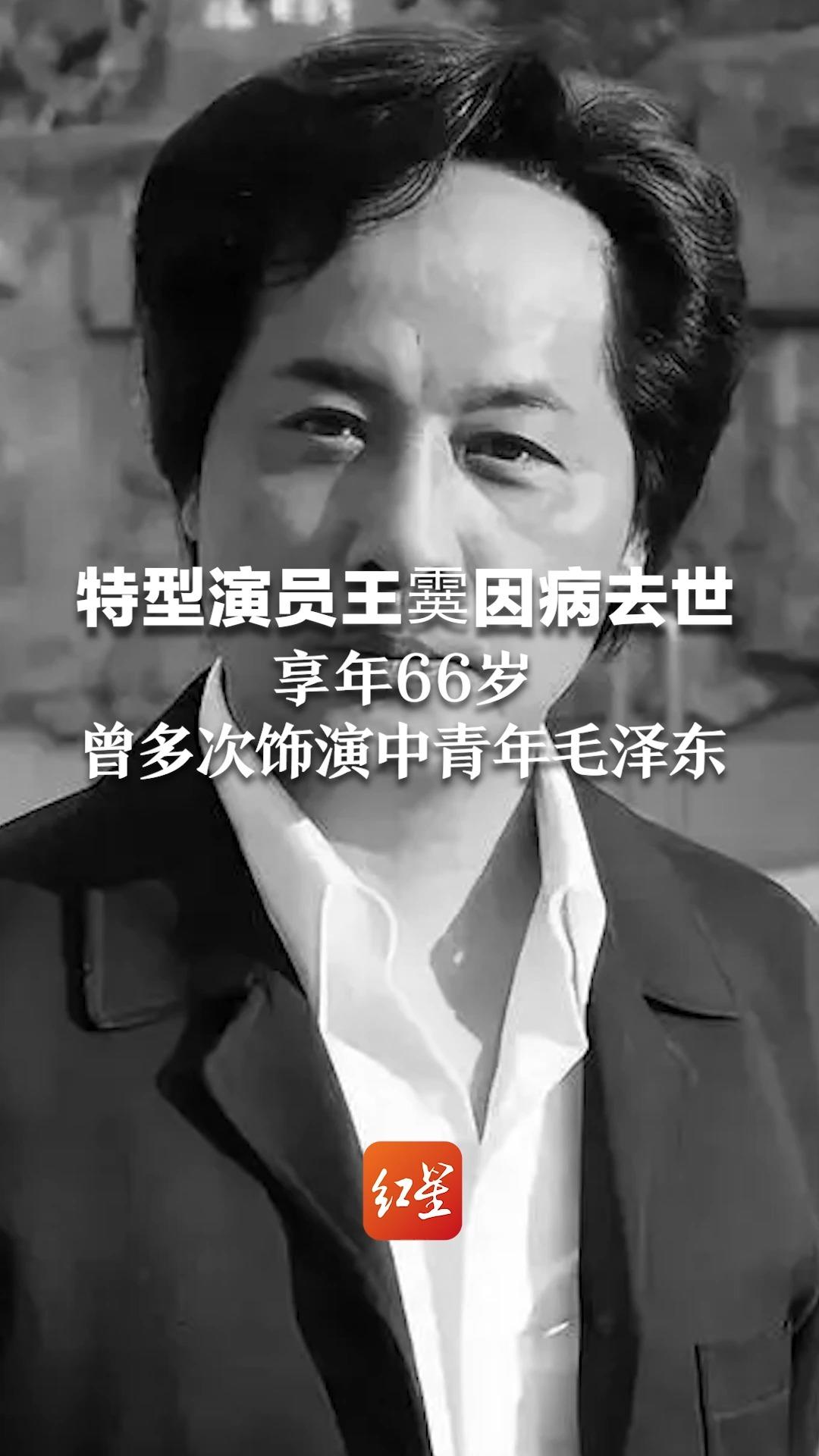 特型演员王霙因病去世,享年66岁,曾多次饰演中青年毛泽东哔哩哔哩bilibili