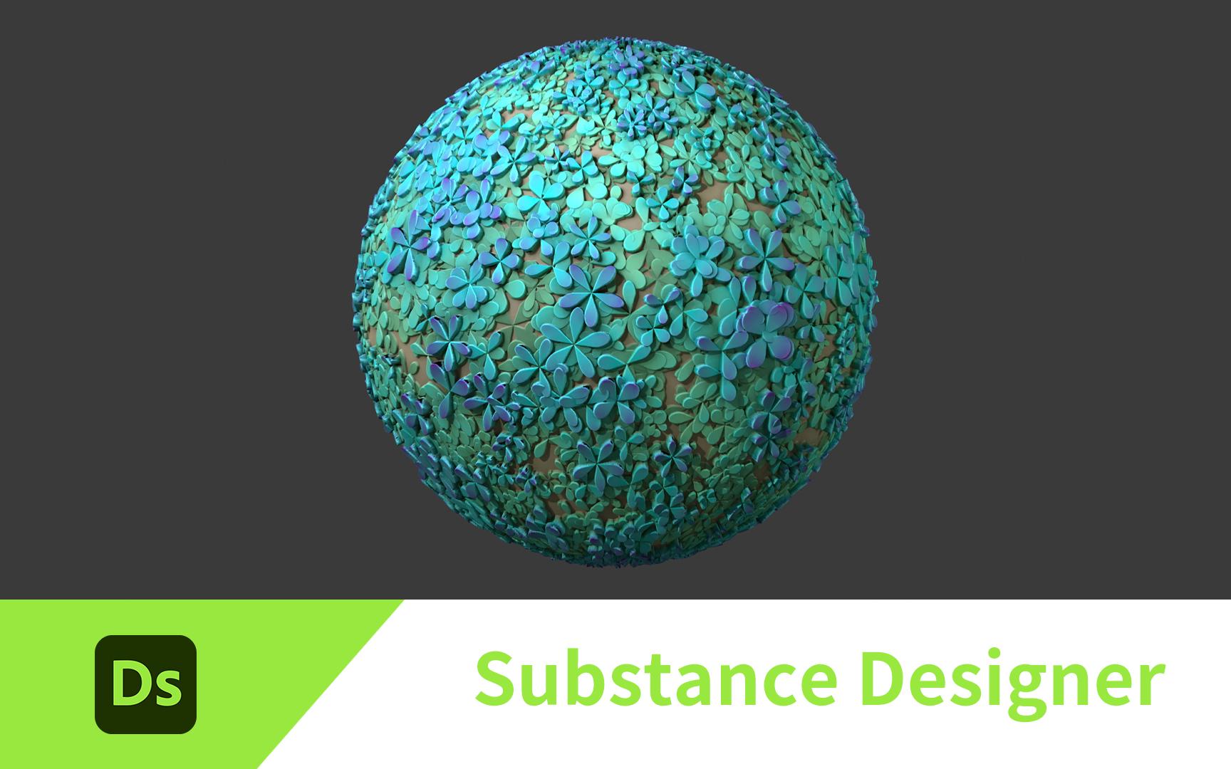 Substance Designer小练习,风格化三叶草哔哩哔哩bilibili