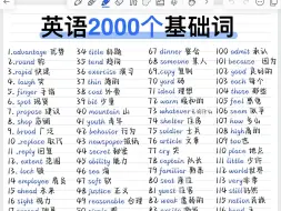 Download Video: 英语必备2000词！5天背完！词汇量暴涨！