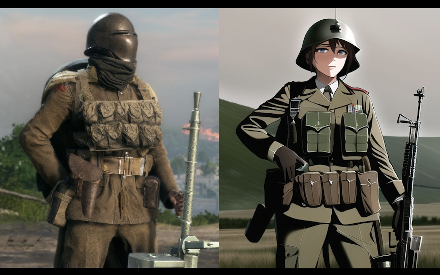 【战地风云】摸你穷,但是二刺螈_哔哩哔哩bilibili_战地1