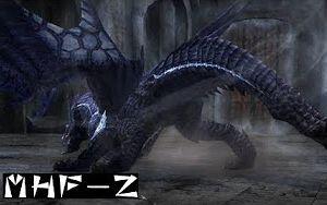 Mhf 皇冰龙 ドゥレムディラ 动作剪辑 哔哩哔哩