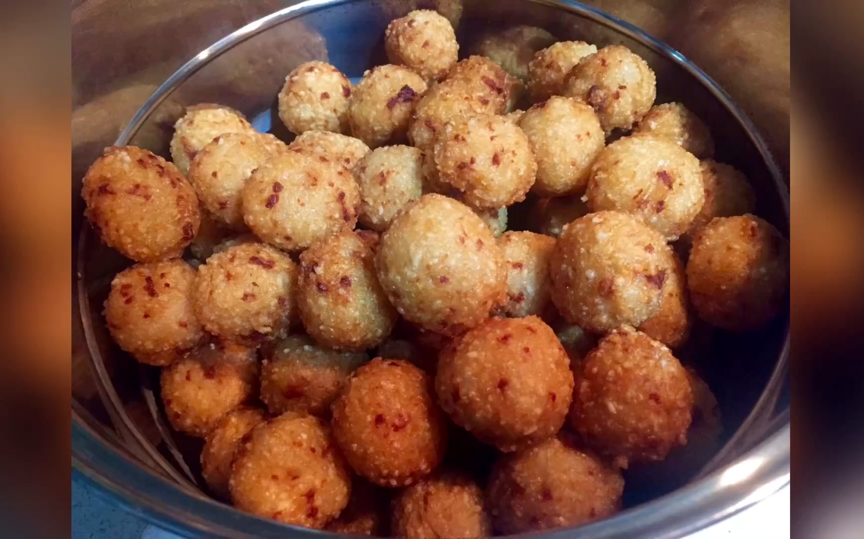 活动  过年才有的家乡美食—糯米圆子