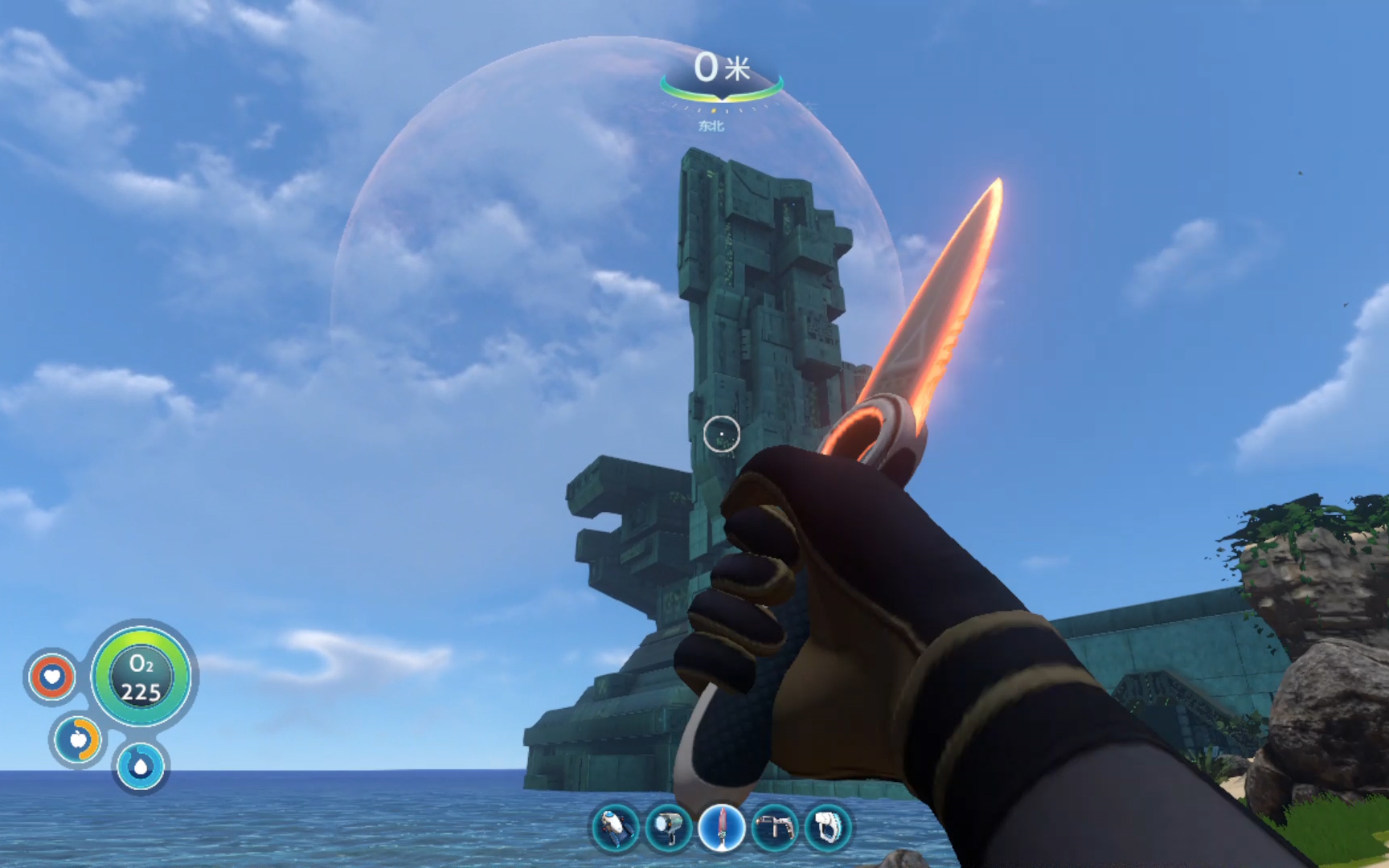 美丽水世界(subnautica)阳光号来临