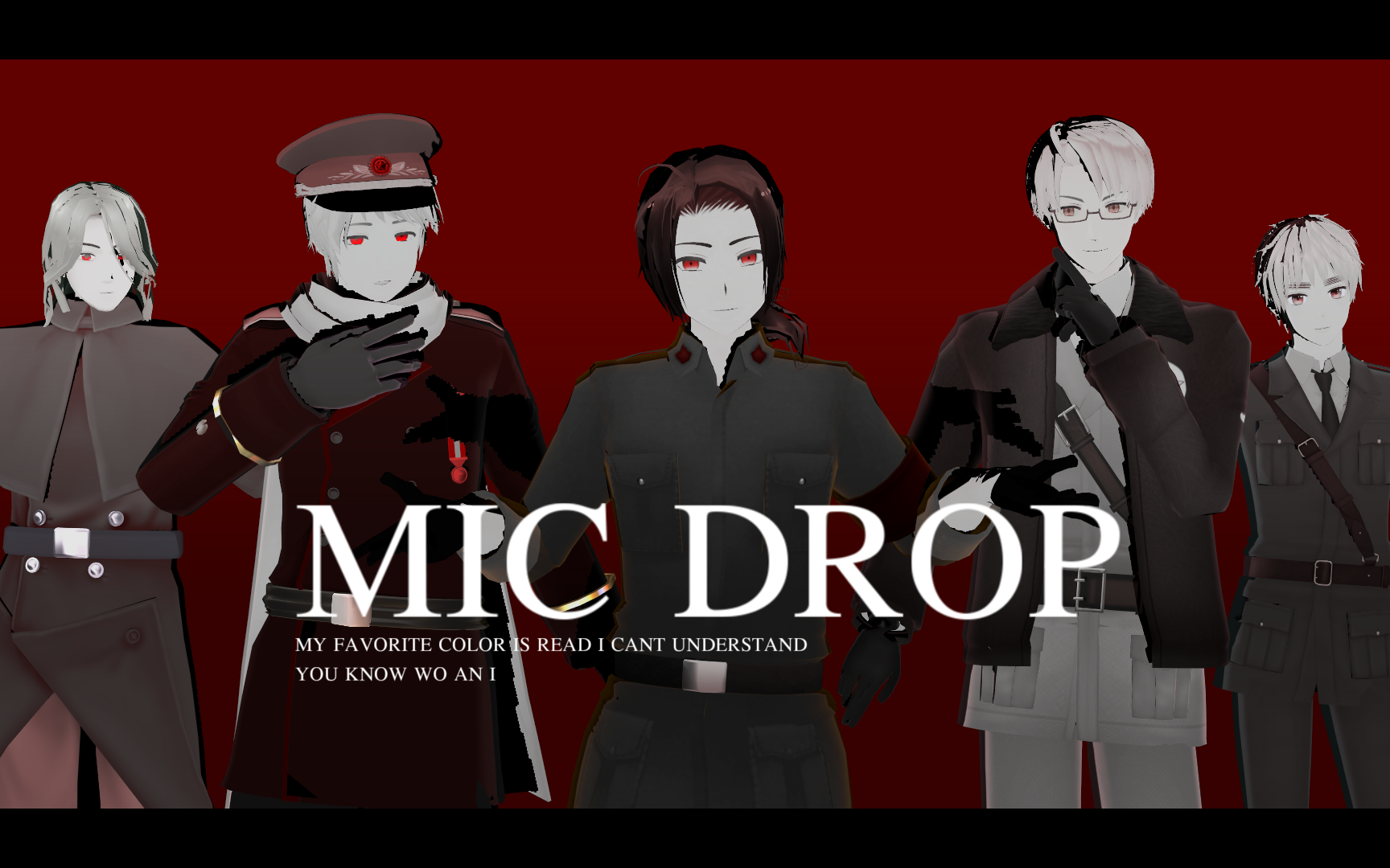 [图]【批评君 APH/MMD】联 合 五 国 MICDROP