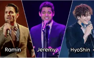 Download Video: 【高颜值男高音之战】Ramin Karimloo VS Jeremy Jordan VS 朴孝信（F4-D5）