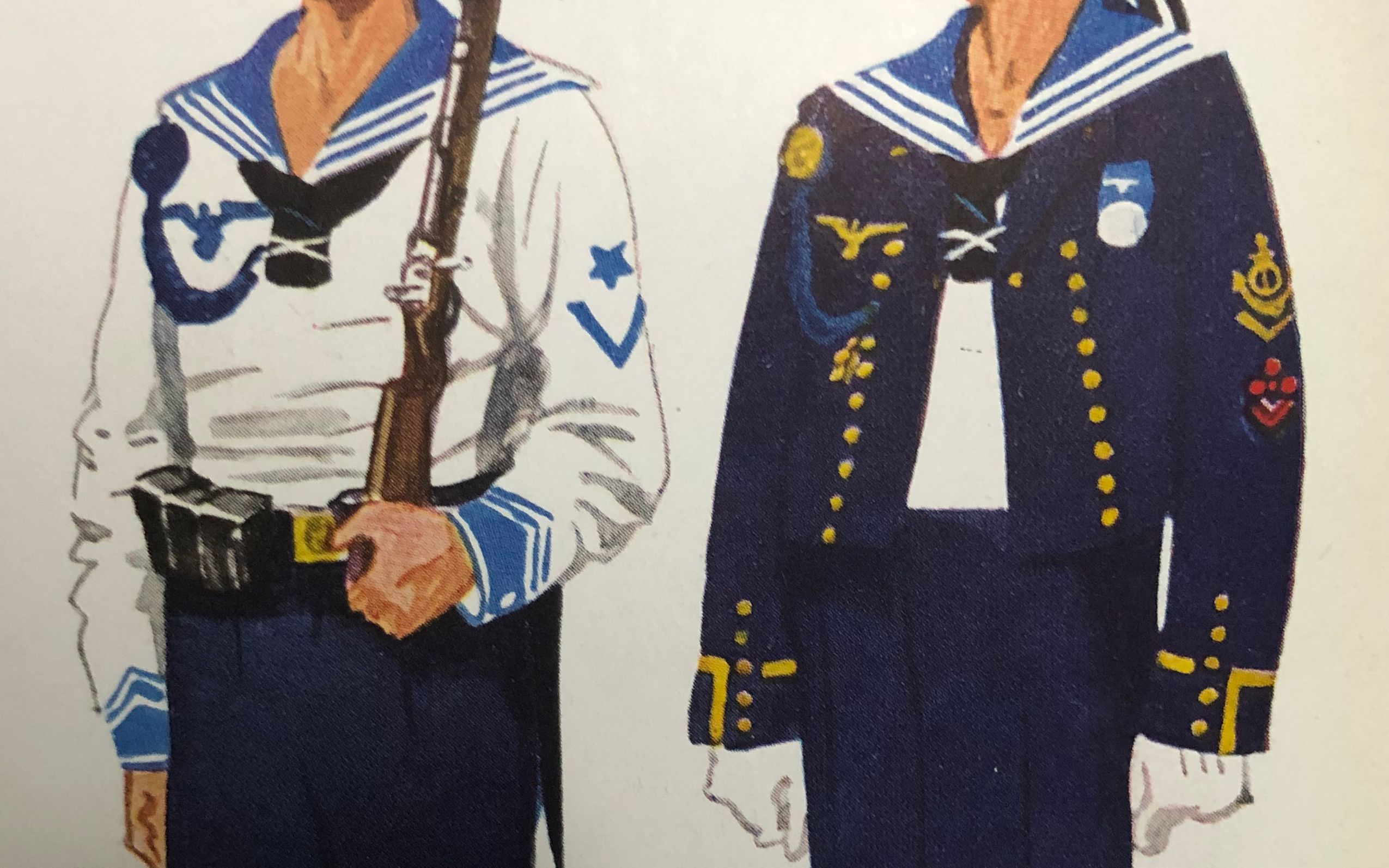 二战德国海军军服图册图片