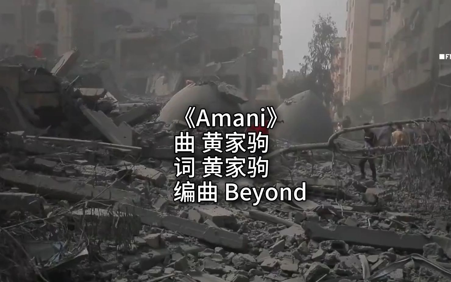 Beyond - Amani 致巴勒斯坦
