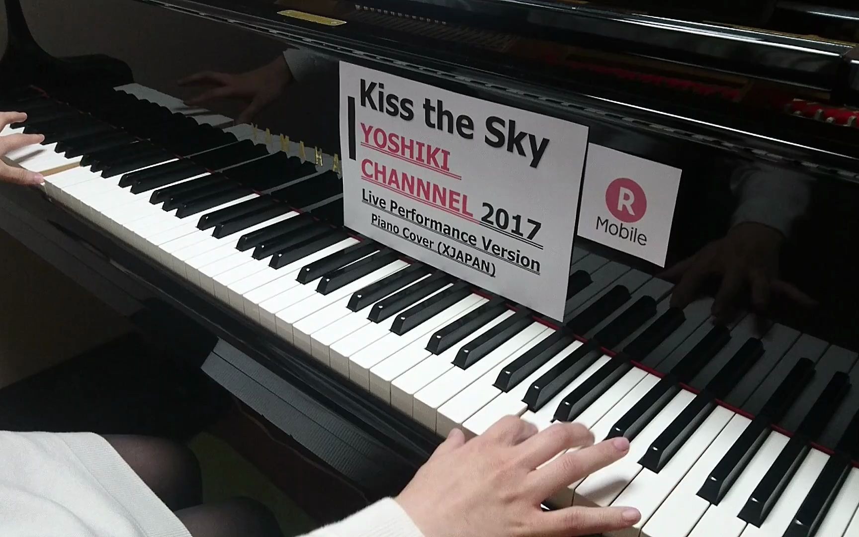 [图]【X-JAPAN】「Kiss the Sky」Piano cover