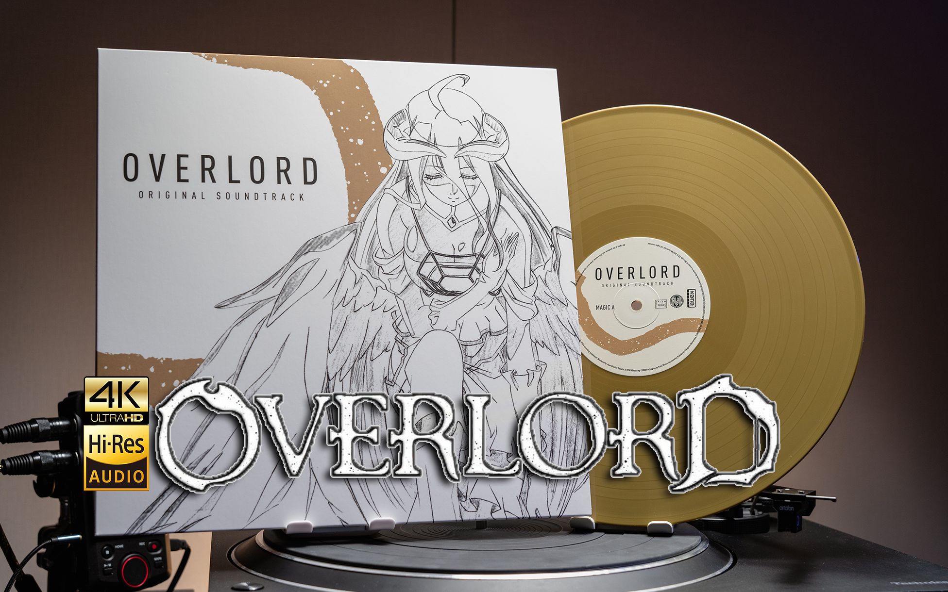 [图]黑胶试听 ¦ 骨王《Overlord》第一、二季主题曲、片尾曲及精选配乐（Clattanoia/GO CRY GO）【4K/Hi-Res】